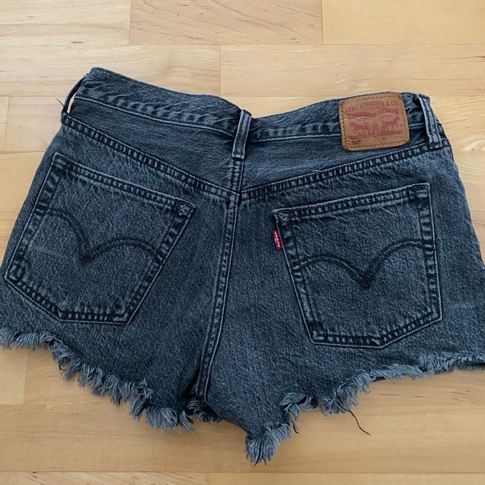 Levi’s Black Denim Shorts